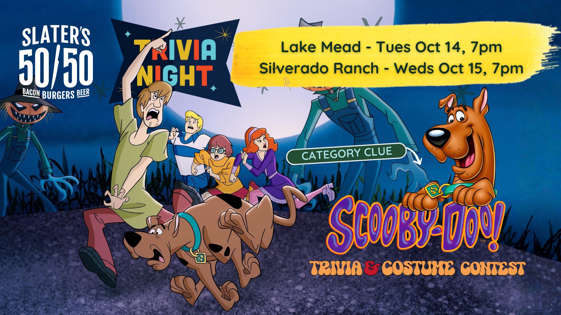 Scooby-Doo Trivia Night - Oct 15, 2025