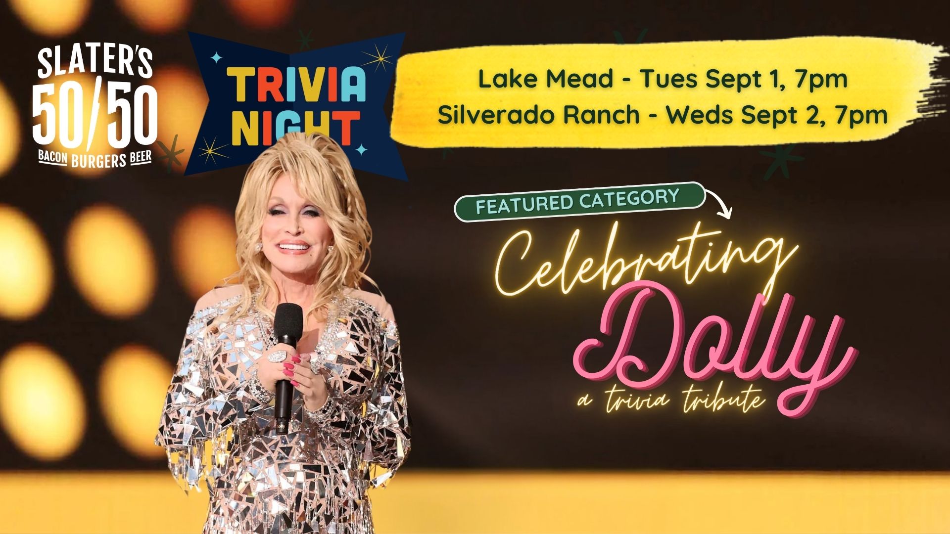 Celebrating Dolly Parton at Las Vegas Trivia Night